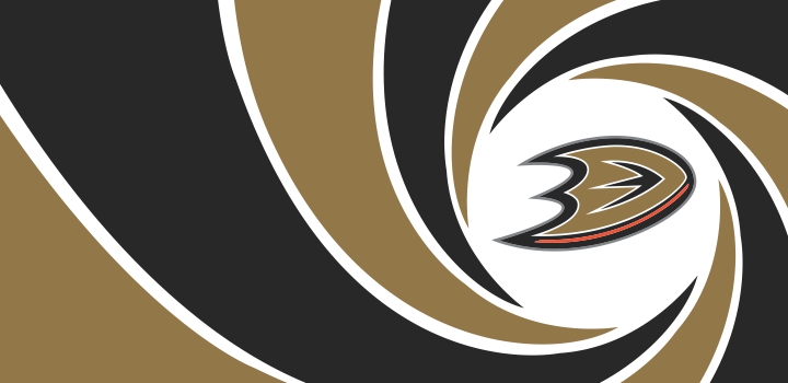 007 Anaheim Ducks logo vinyl decal